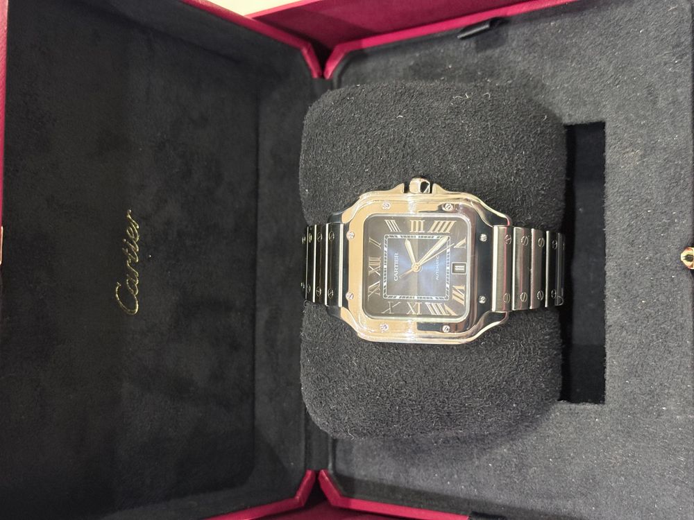 SANTOS DE CARTIER WSSA0030 (LARGE BLUE) 2022 preview 2