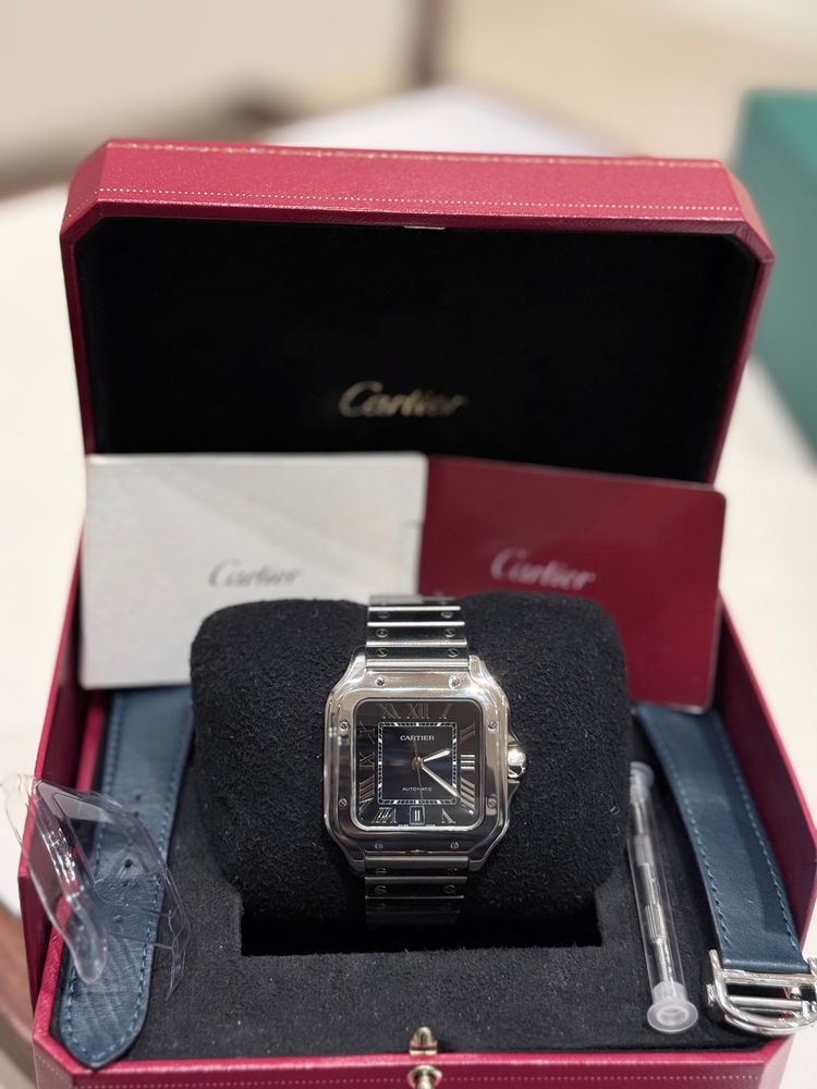 SANTOS DE CARTIER WSSA0030 (LARGE BLUE) 2022