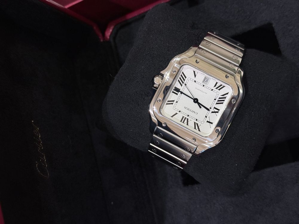 SANTOS DE CARTIER WSSA0018 (LARGE WHITE) 2023