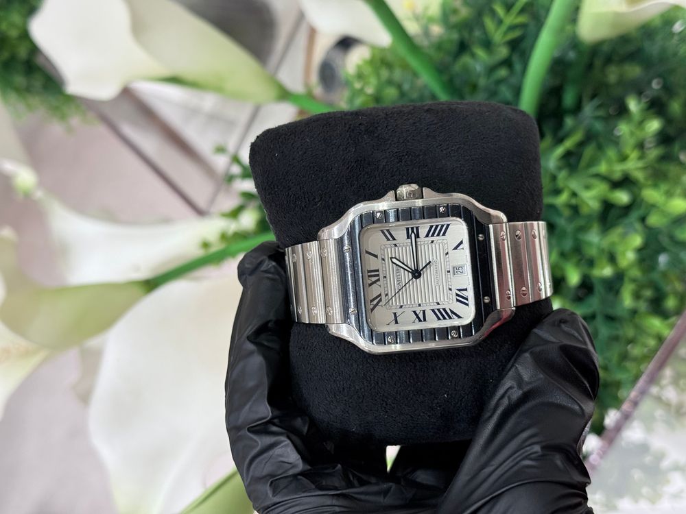 SANTOS DE CARTIER WSSA0046 (LARGE PVD WHITE) 2022 preview 3