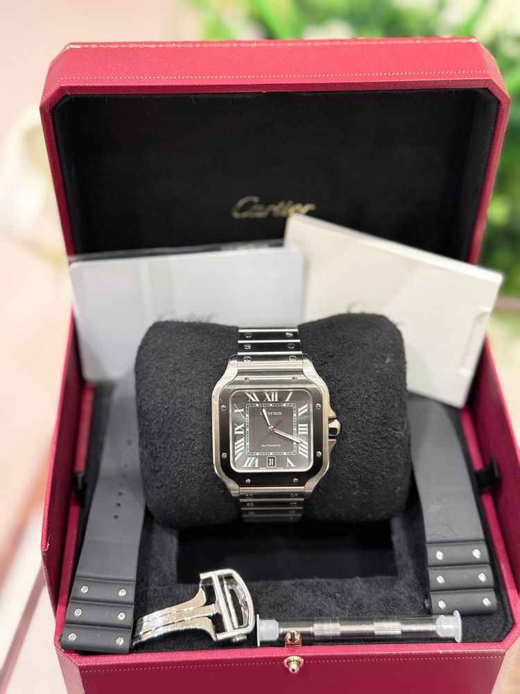SANTOS DA CARTIER WSSA0037 (BLACK ADLC LARGE) 2024 preview 2