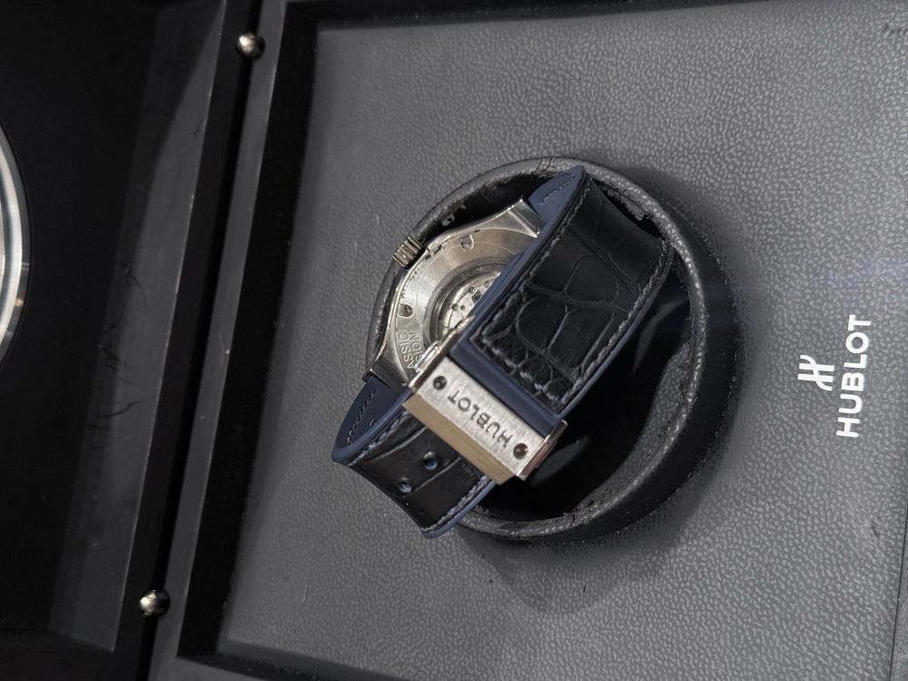 HUBLOT CLASSIC FUSION 511.NX.7170.LR (BLUE 42MM) 2020 preview 4