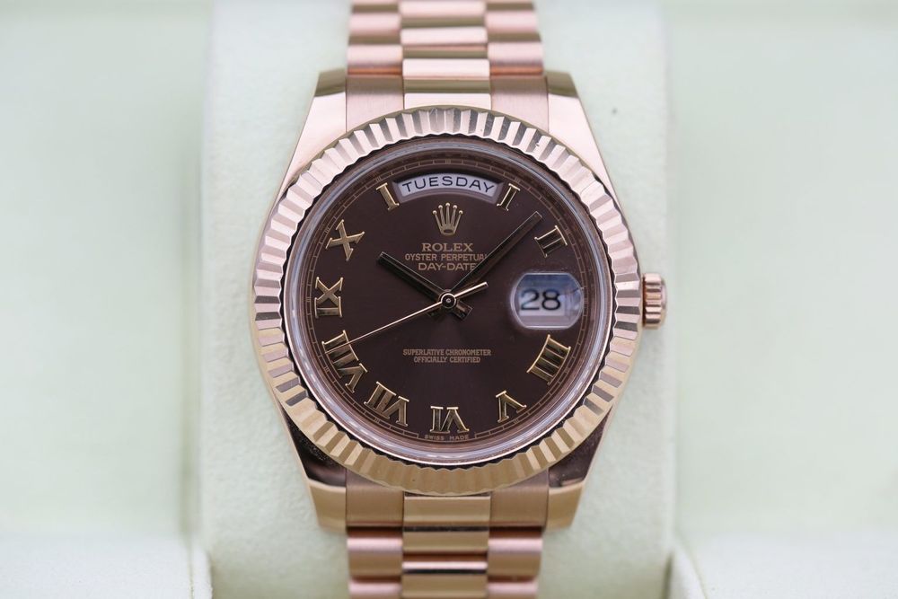 ROLEX DAY-DATE 218235 (CHOCOLATE 41MM) 2011
