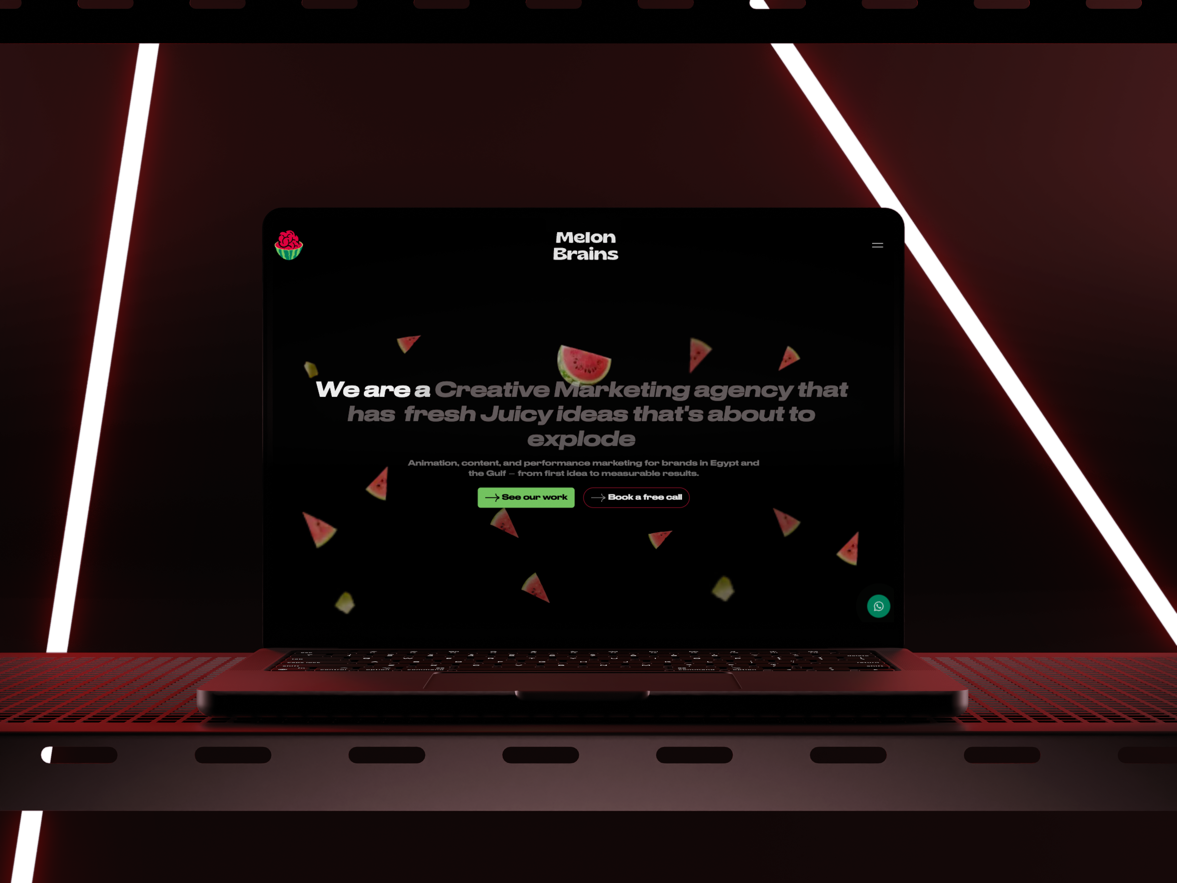 Client review of the Melon Brains project on Upwork