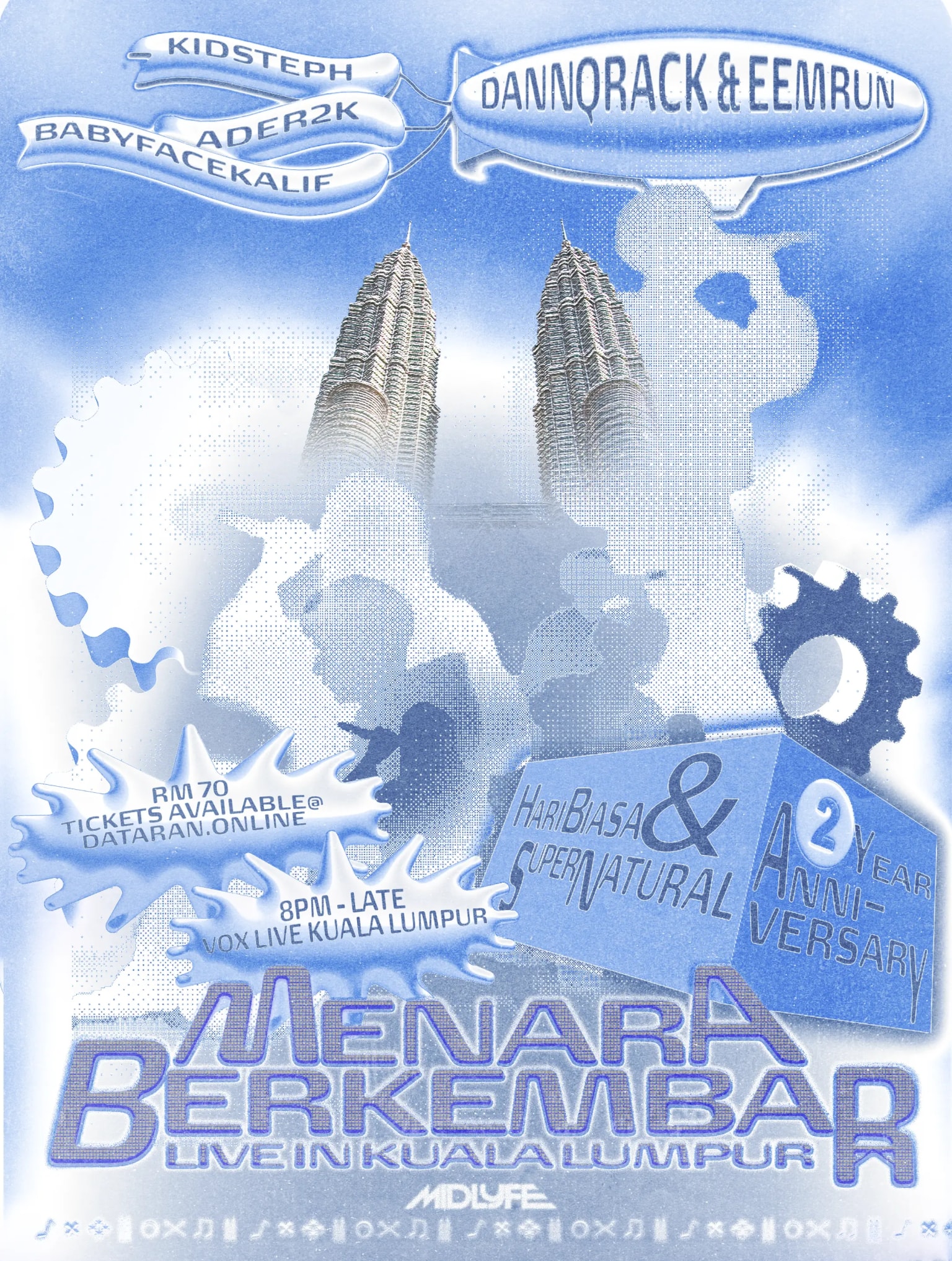 MENARA BERKEMBAR LIVE IN KUALA LUMPUR