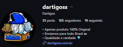 Exemplo de bio de Instagram profissional otimizada para conversão