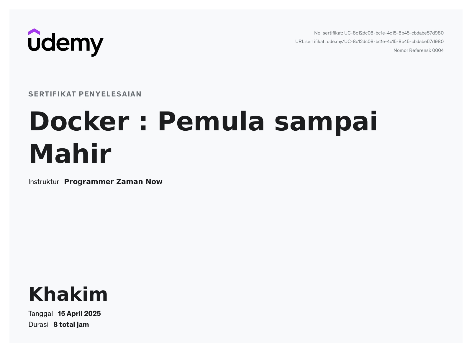 Docker: Pemula sampai Mahir