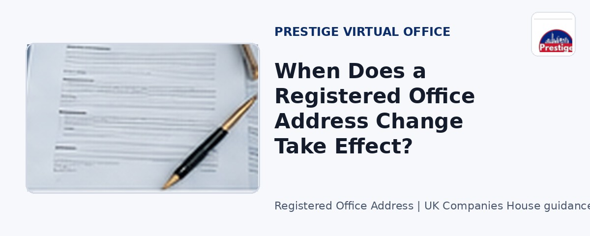 When Does a Registered Office Address Change Take Effect?
