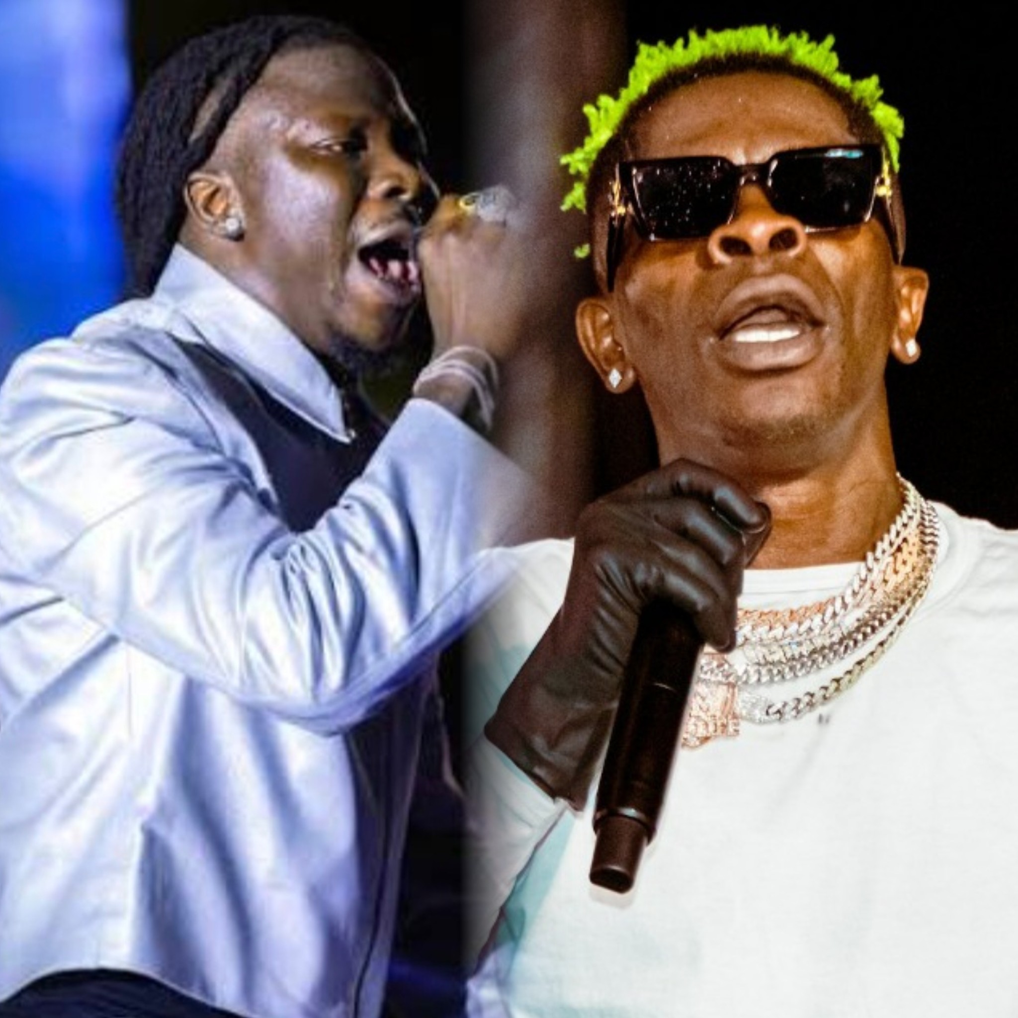 STONEBWOY, SHATTA WALE AND GHANA'S BIGGEST STARS SHOW UP FOR THE BLACK STARS