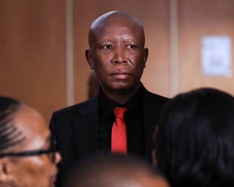 South Africa's Malema To Serve Five Years in Prison