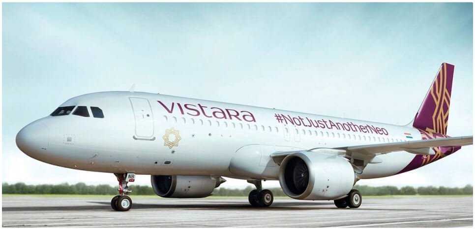 Advertising on Vistara Airlines