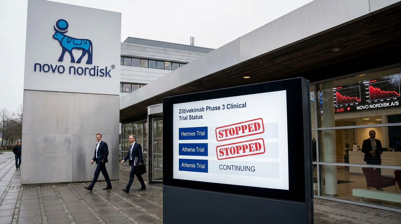 Novo Nordisk Scraps Hermes And Athena Phase 3 Trials, Narrowing Ziltivekimab To Artemis