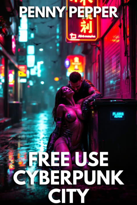 Free Use Cyberpunk City