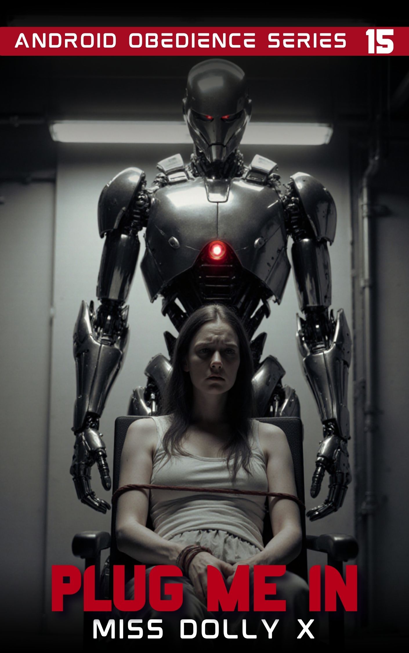 Plug Me In: Dark Dystopian Cyborg Diagnostic Romance with Neural Link Override, Forced Compatibility Testing, and Explicit Sci-Fi Dubcon Erotica cover