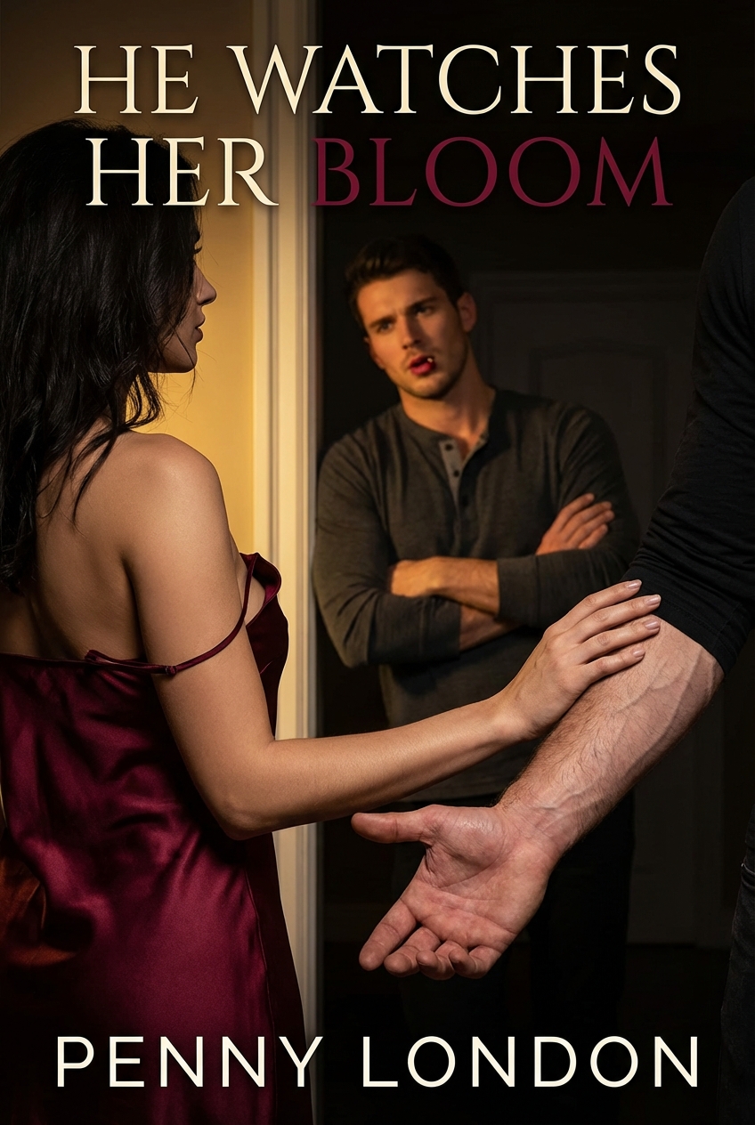 He Watches Her Bloom
