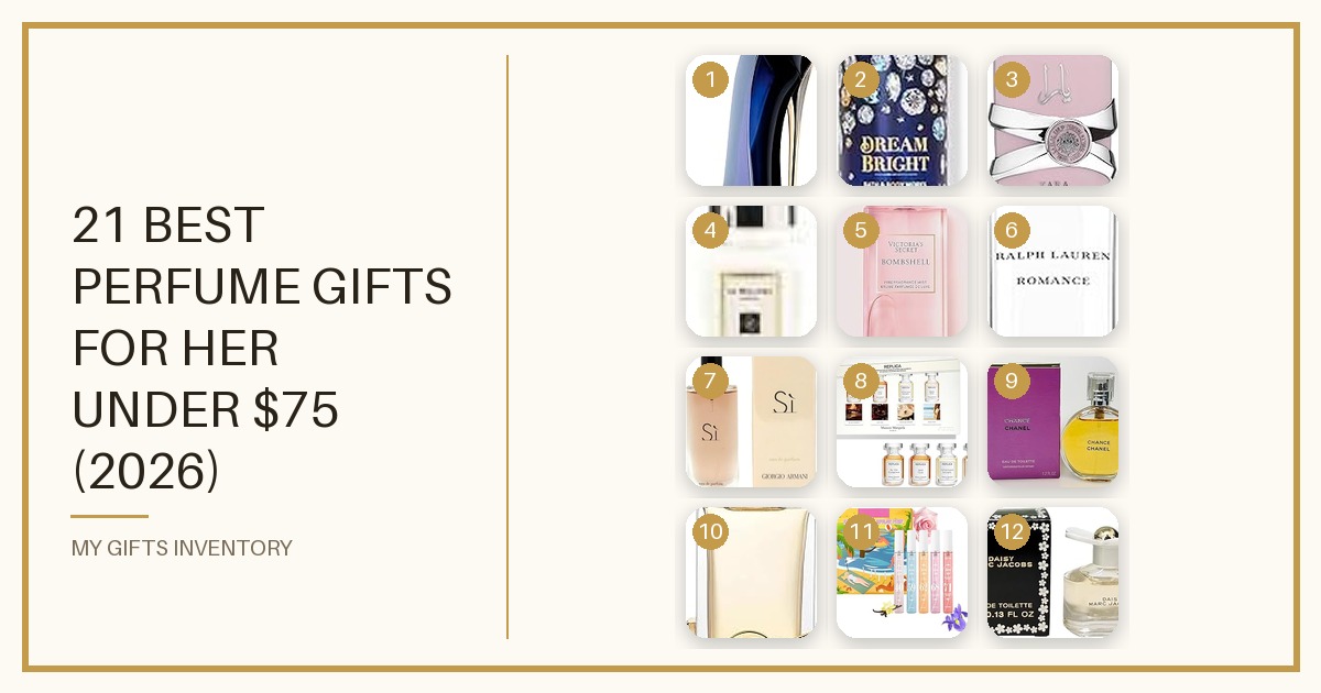 21 Best Perfume Gifts for Her Under $75 (2026)