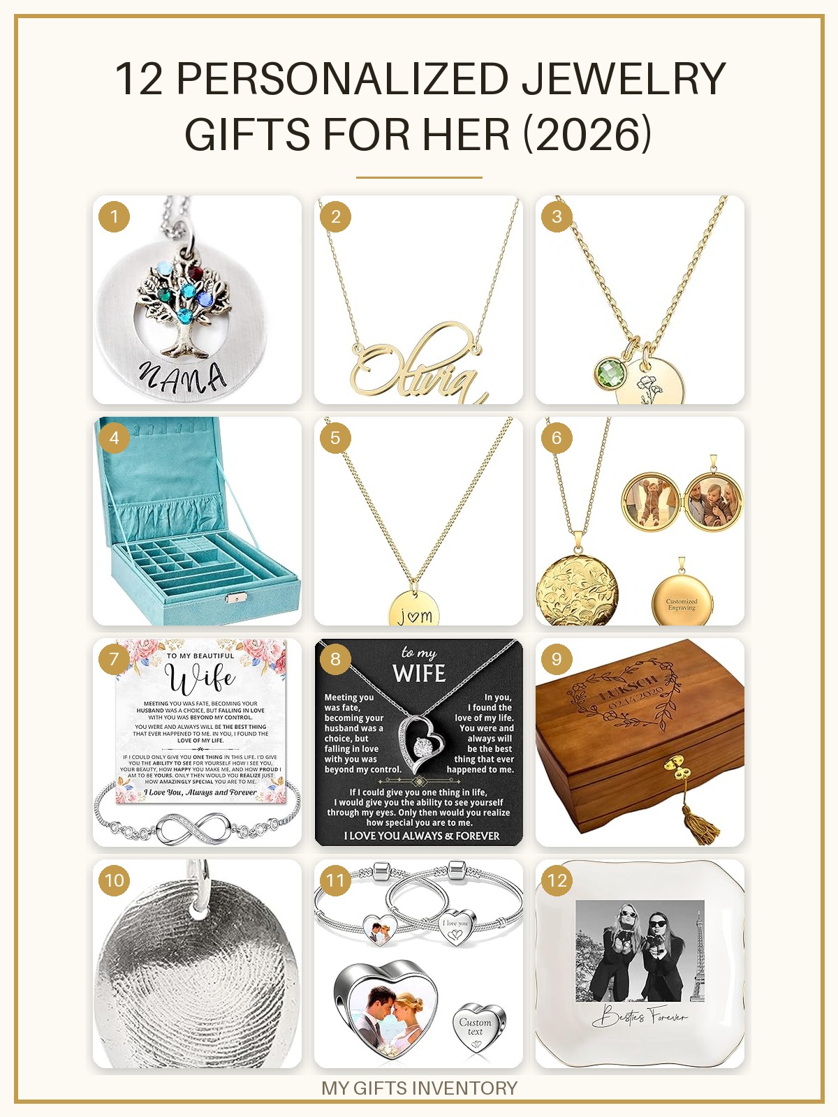 12 Personalized Jewelry Gifts for Her (2026)