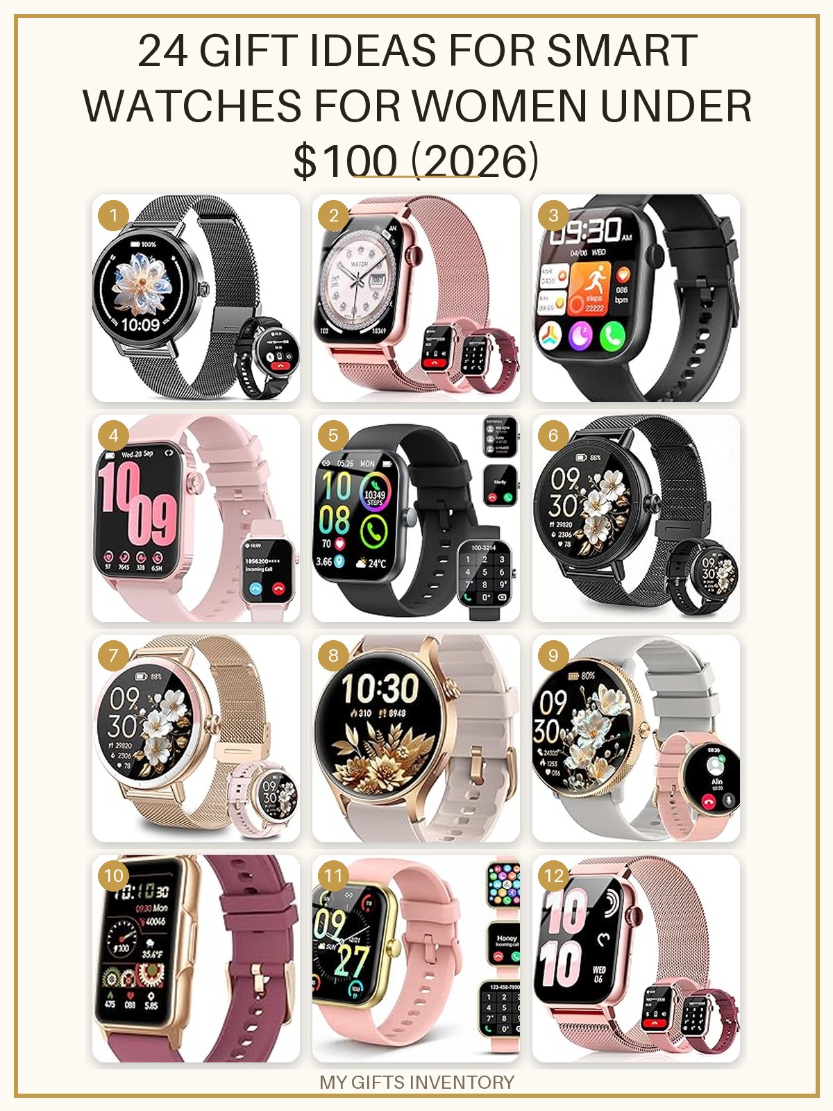 24 Gift Ideas for Smart Watches for Women Under $100 (2026)