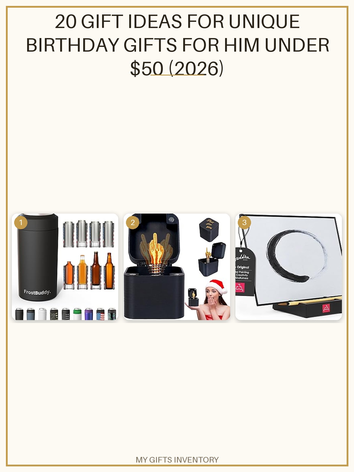 20 Gift Ideas for Unique Birthday Gifts for Him Under $50 (2026)