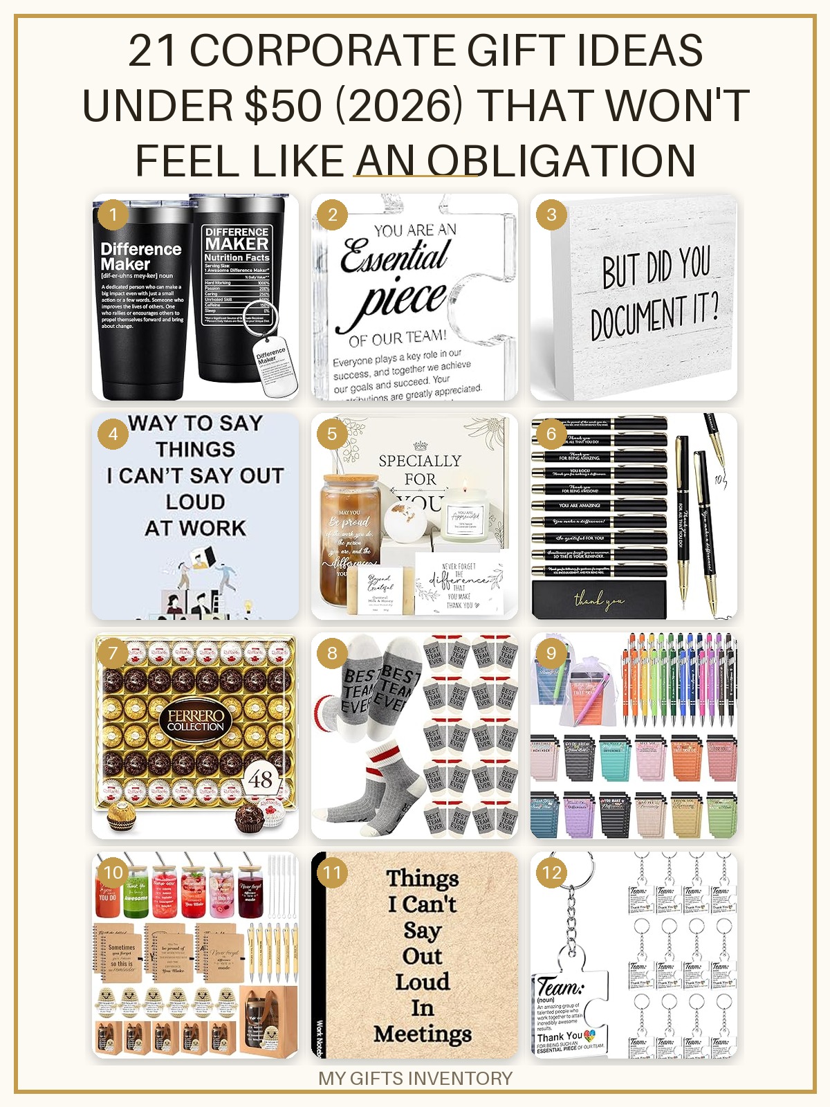 21 Corporate Gift Ideas Under $50 (2026) That Won't Feel Like an Obligation
