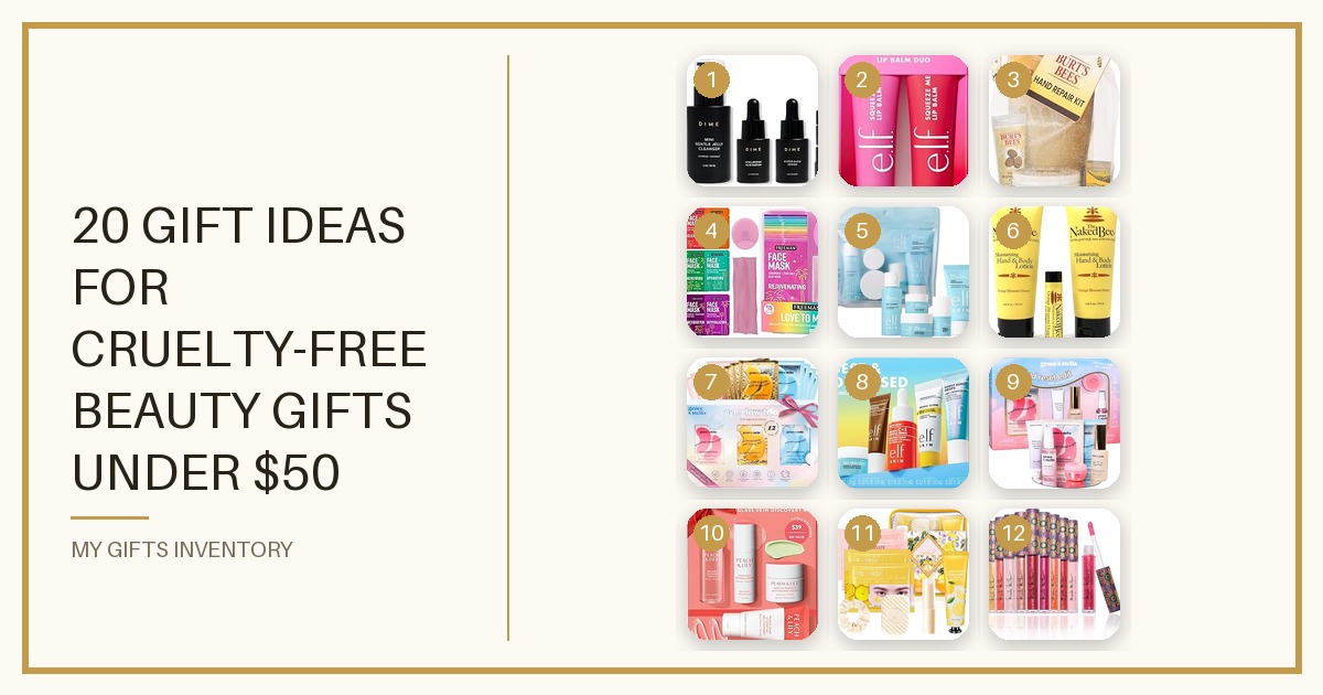 20 Gift Ideas for Cruelty-Free Beauty Gifts Under $50 (2026)