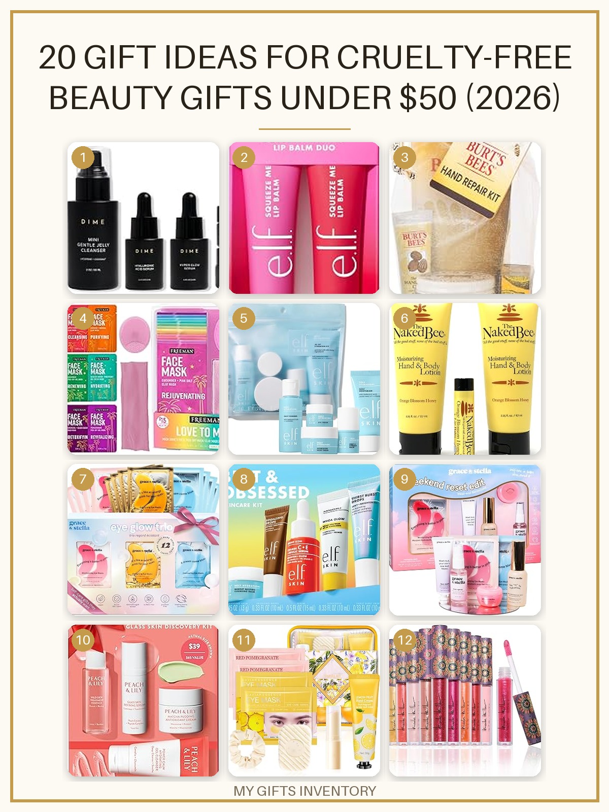 20 Gift Ideas for Cruelty-Free Beauty Gifts Under $50 (2026)