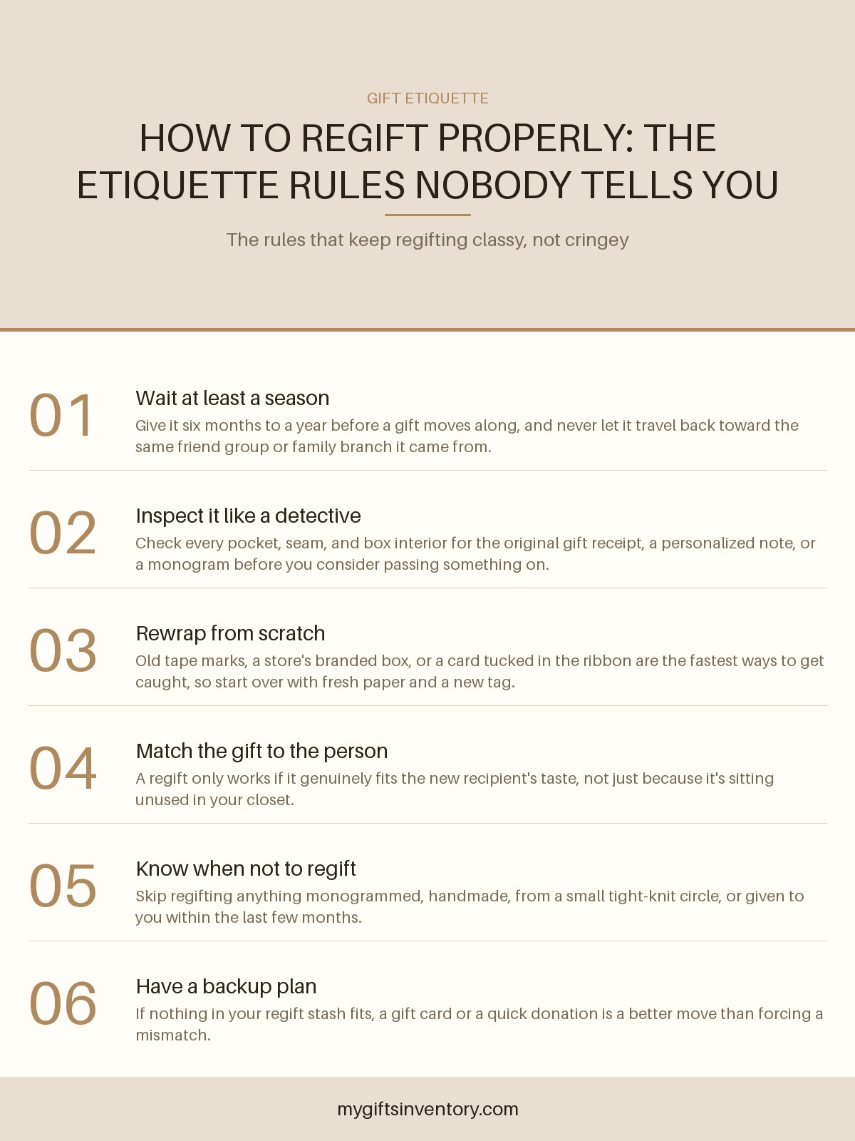 How to Regift Properly: The Etiquette Rules Nobody Tells You
