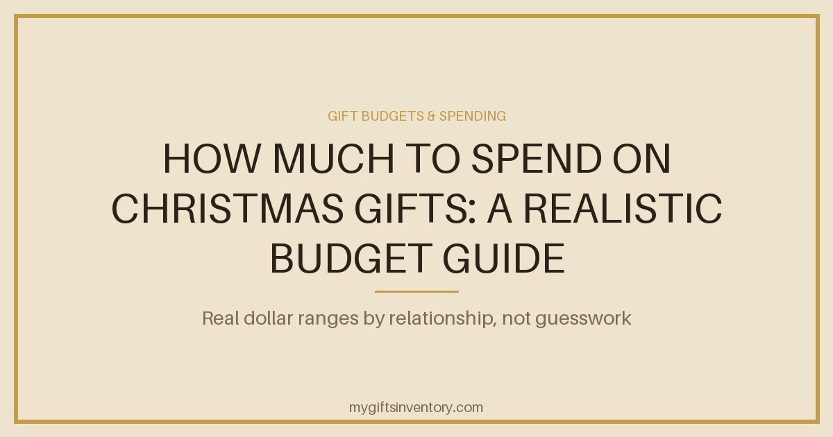 How Much to Spend on Christmas Gifts: A Realistic Budget Guide