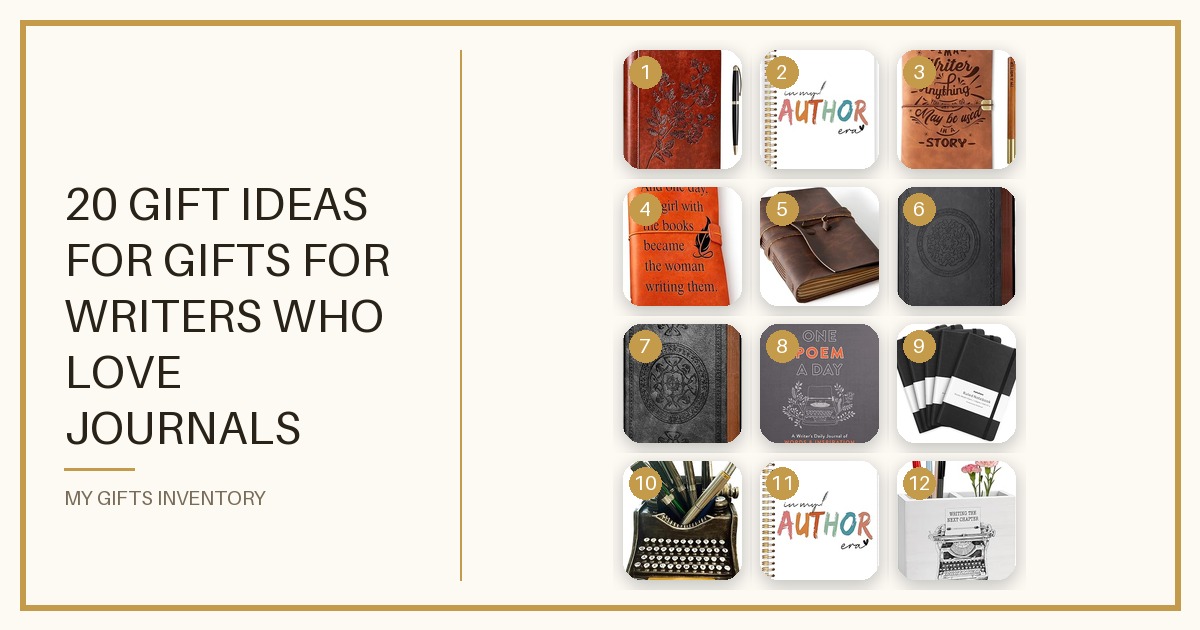 20 Gift Ideas for Gifts for Writers Who Love Journals Under $30 (2026)