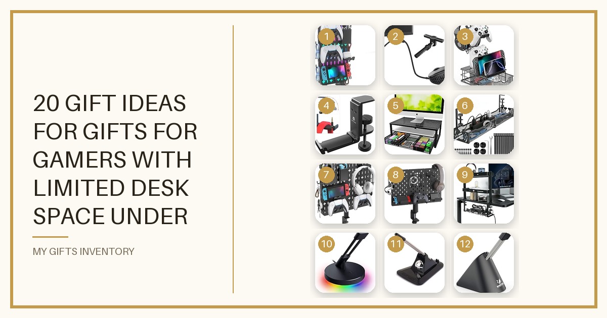 20 Gift Ideas for Gifts for Gamers with Limited Desk Space Under $50 (2026)