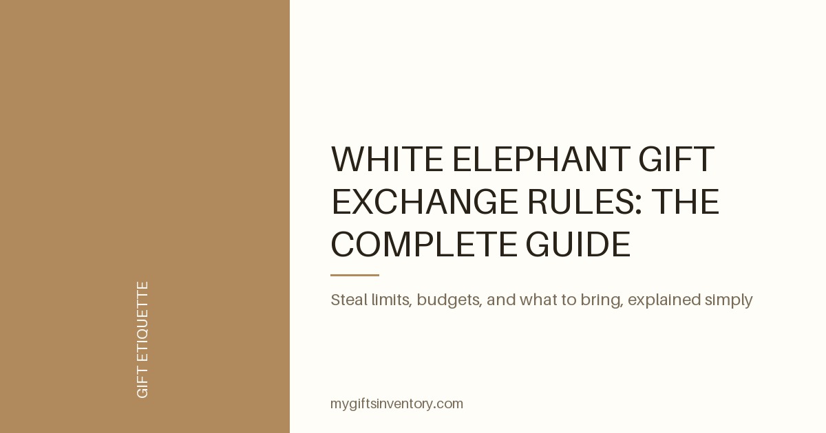 White Elephant Gift Exchange Rules: The Complete Guide