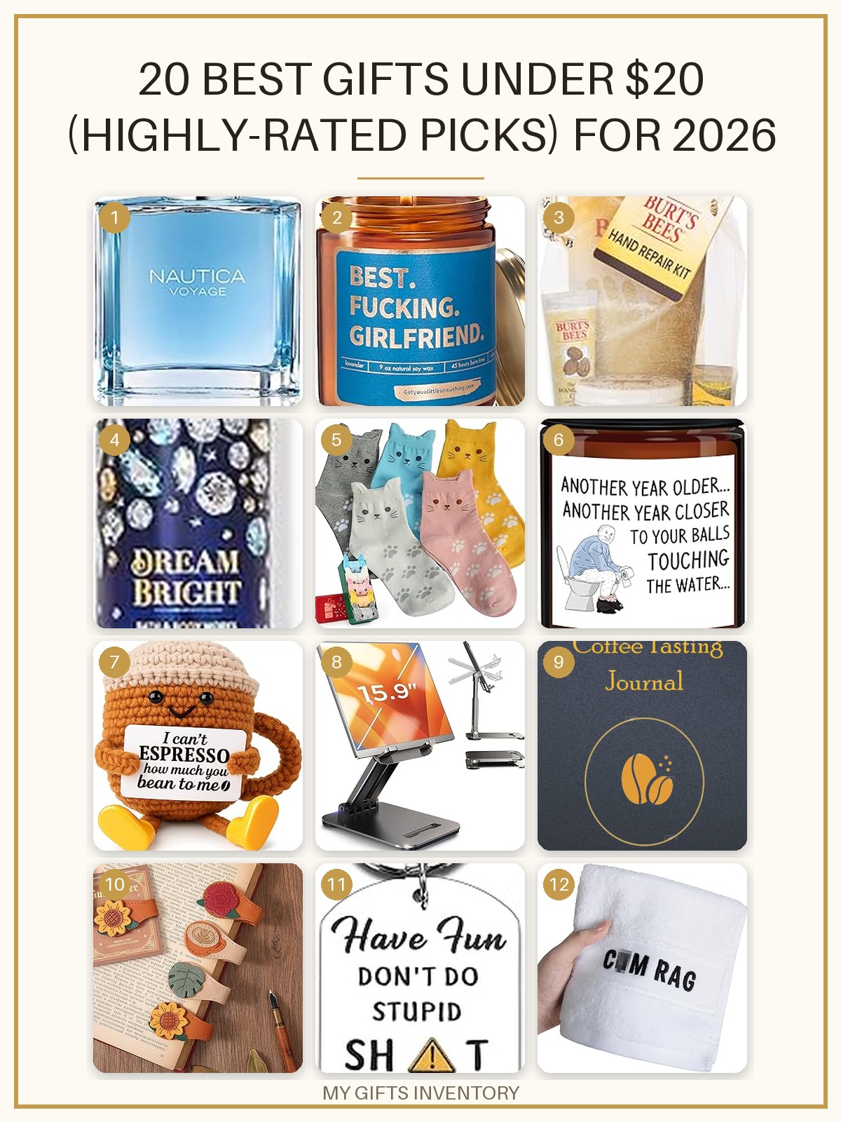 20 Best Gifts Under $20 (Highly-Rated Picks) for 2026
