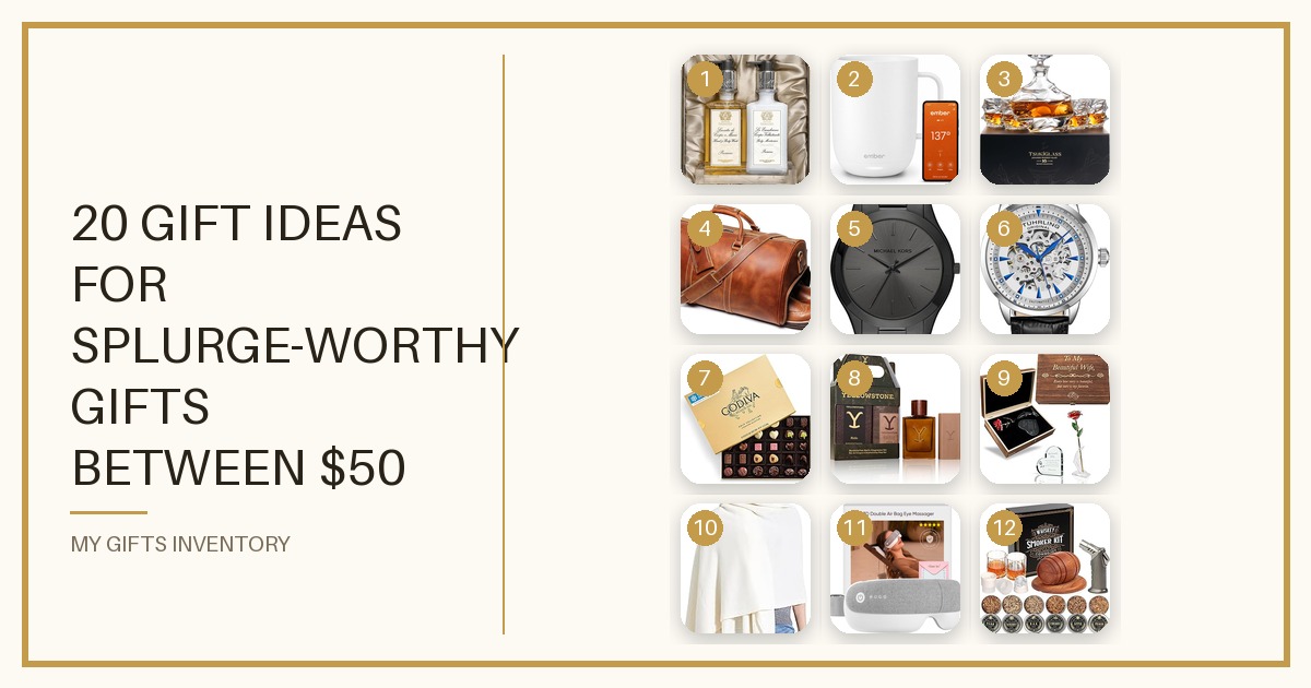 20 Gift Ideas for Splurge-Worthy Gifts Between $50 and $150 (2026)