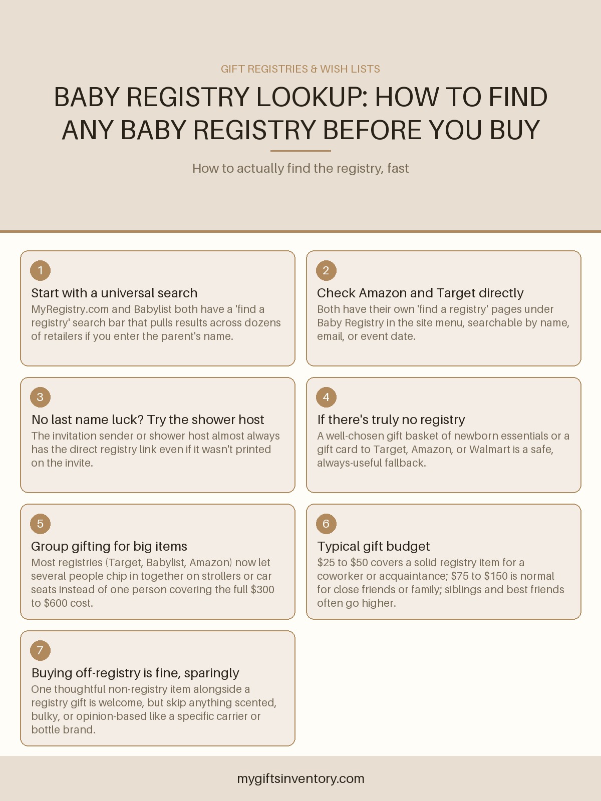 Baby Registry Lookup: How to Find Any Baby Registry Before You Buy