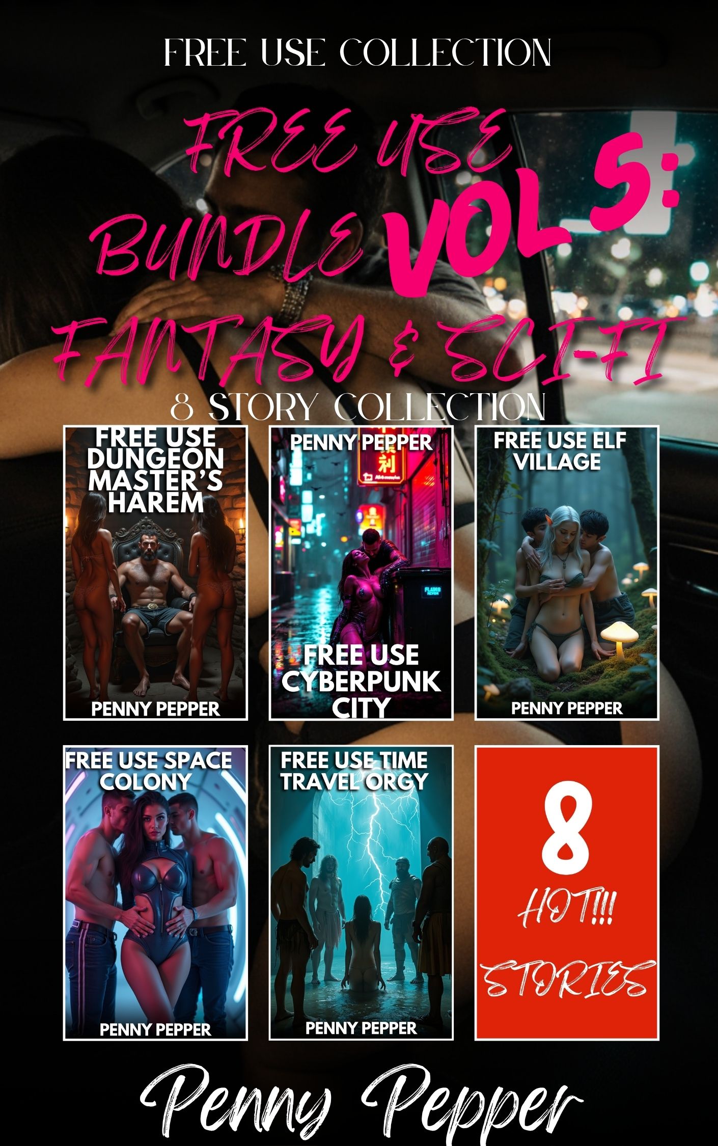 Free Use Bundle Vol 5: Fantasy & Sci-Fi  cover