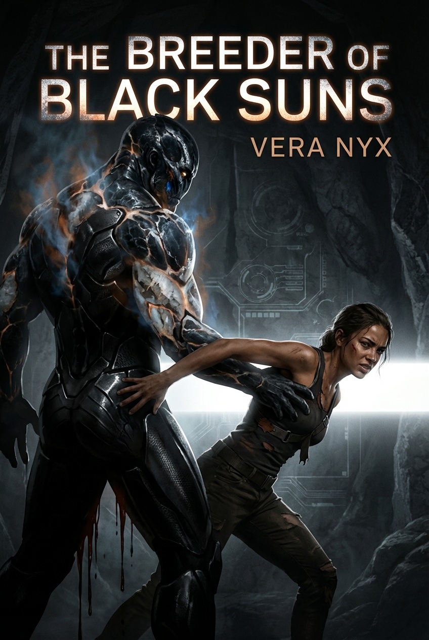 The Breeder of Black Suns: Dark Alien Captive Romance with Obsidian Warlord, Specimen Claiming, and Explicit Sci-Fi Breeding Erotica cover