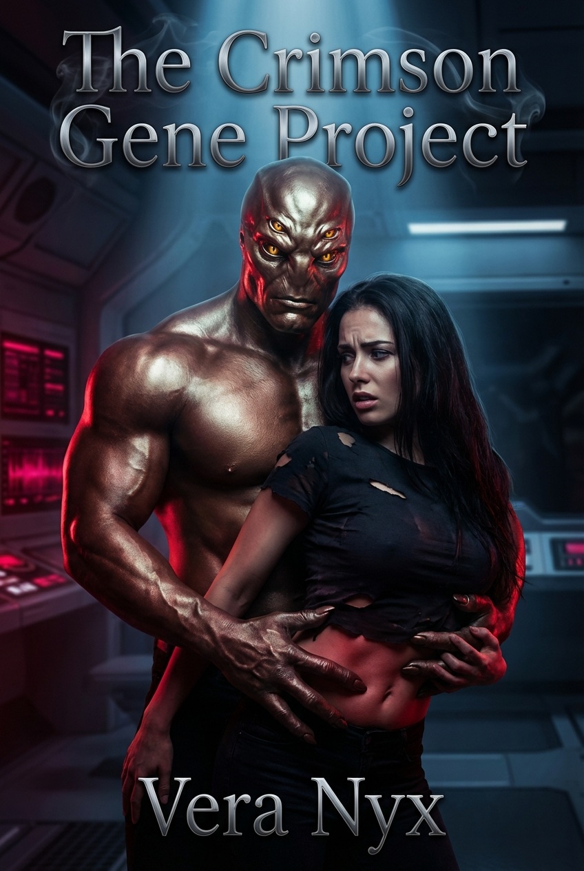 The Crimson Gene Project: A Fated Mate Alien Warlord Romance, Sci-Fi Claiming Erotica cover
