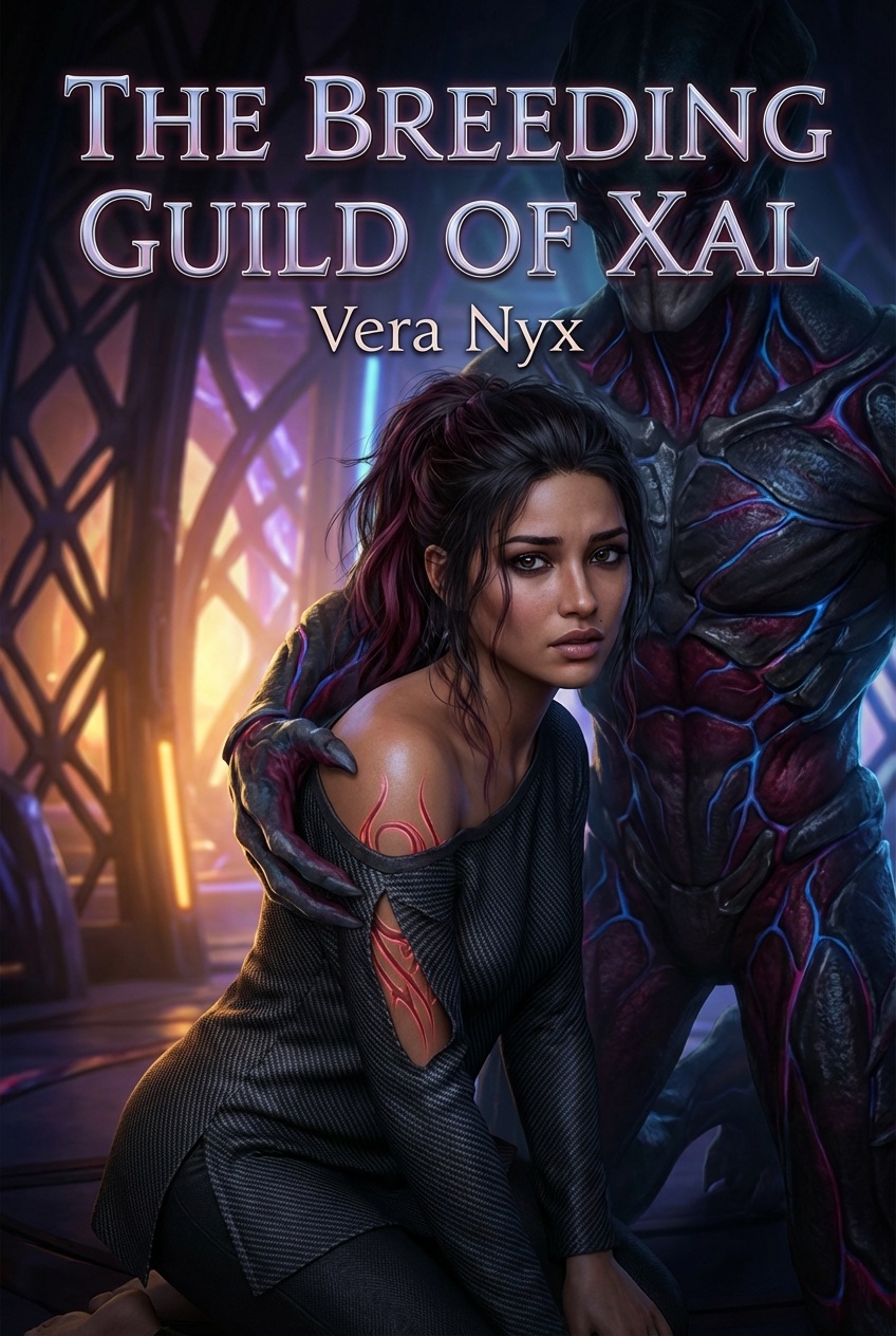 The Breeding Guild of Xal: Dark Sci-Fi Alien Contract Romance with Multi-Limbed Beings, Clinical Assessment, and Explicit Breeding Erotica cover