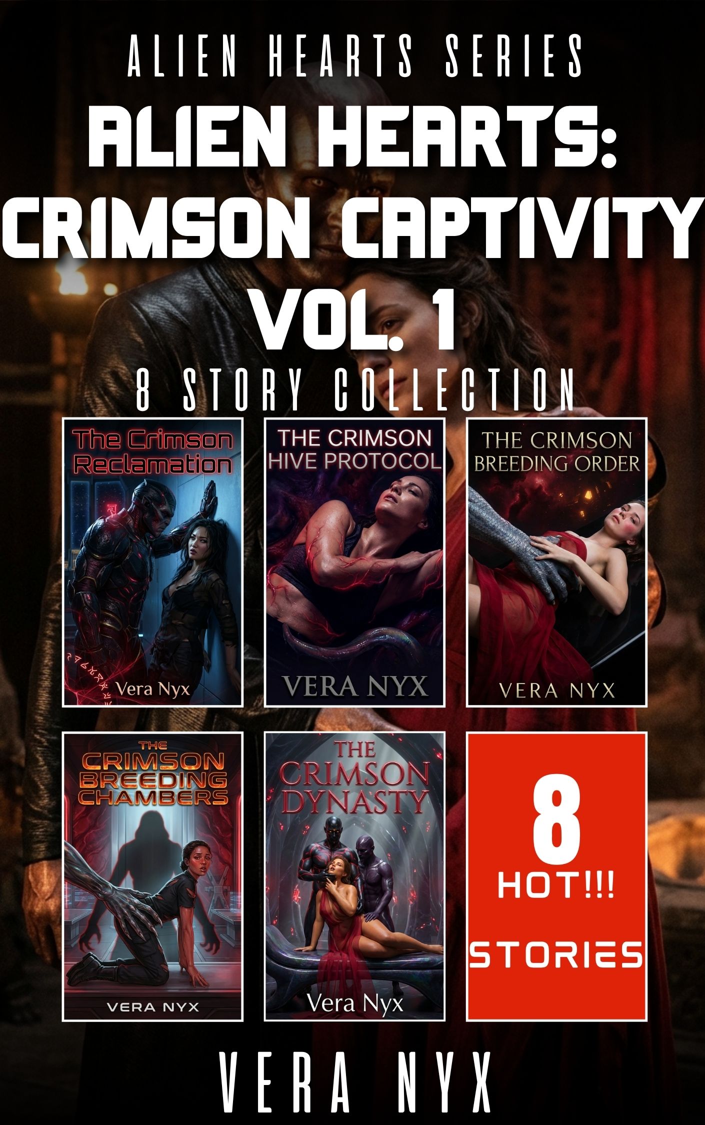Alien Hearts: Crimson Captivity Vol. 1 cover