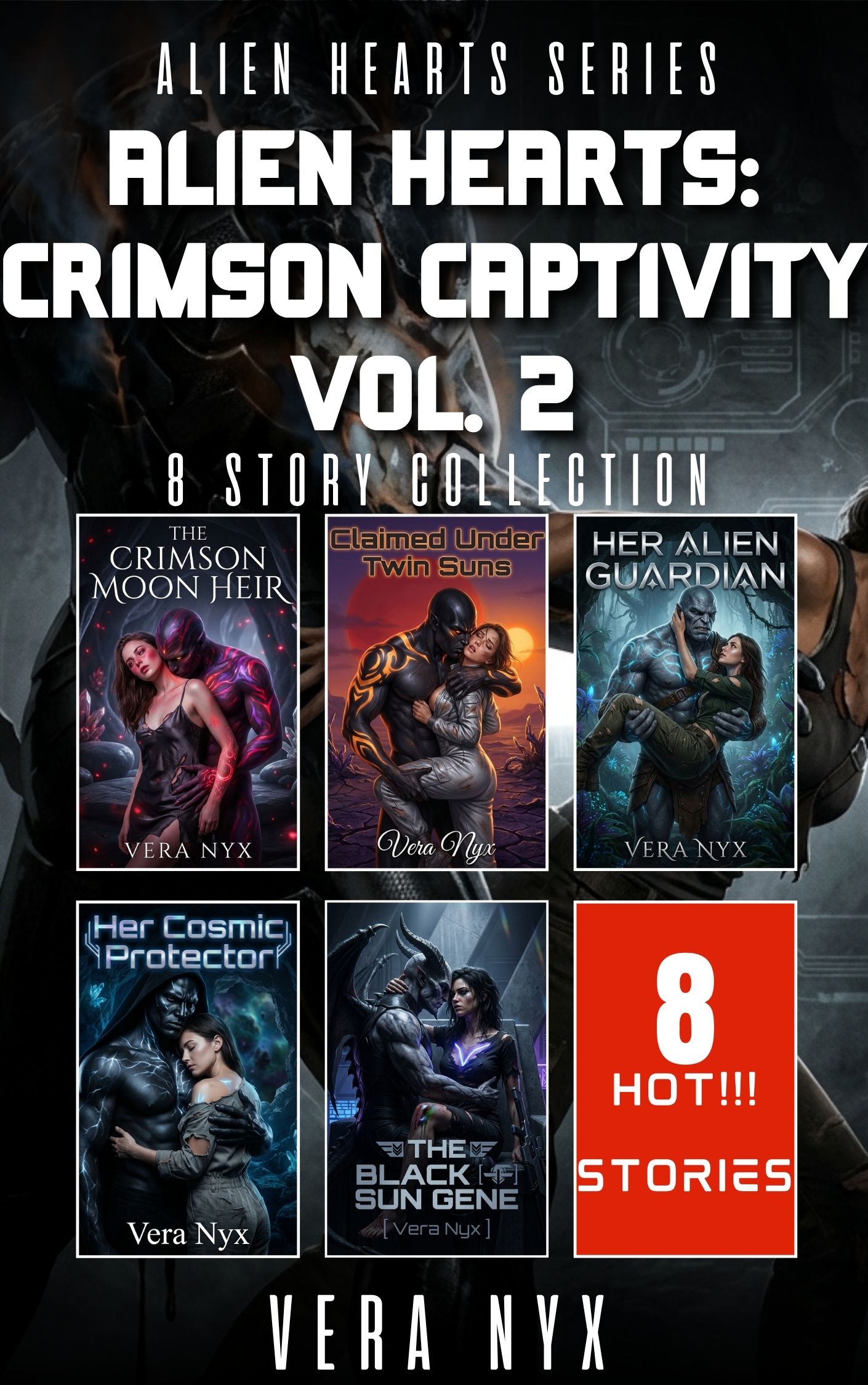 Alien Hearts: Crimson Captivity Vol. 2 cover