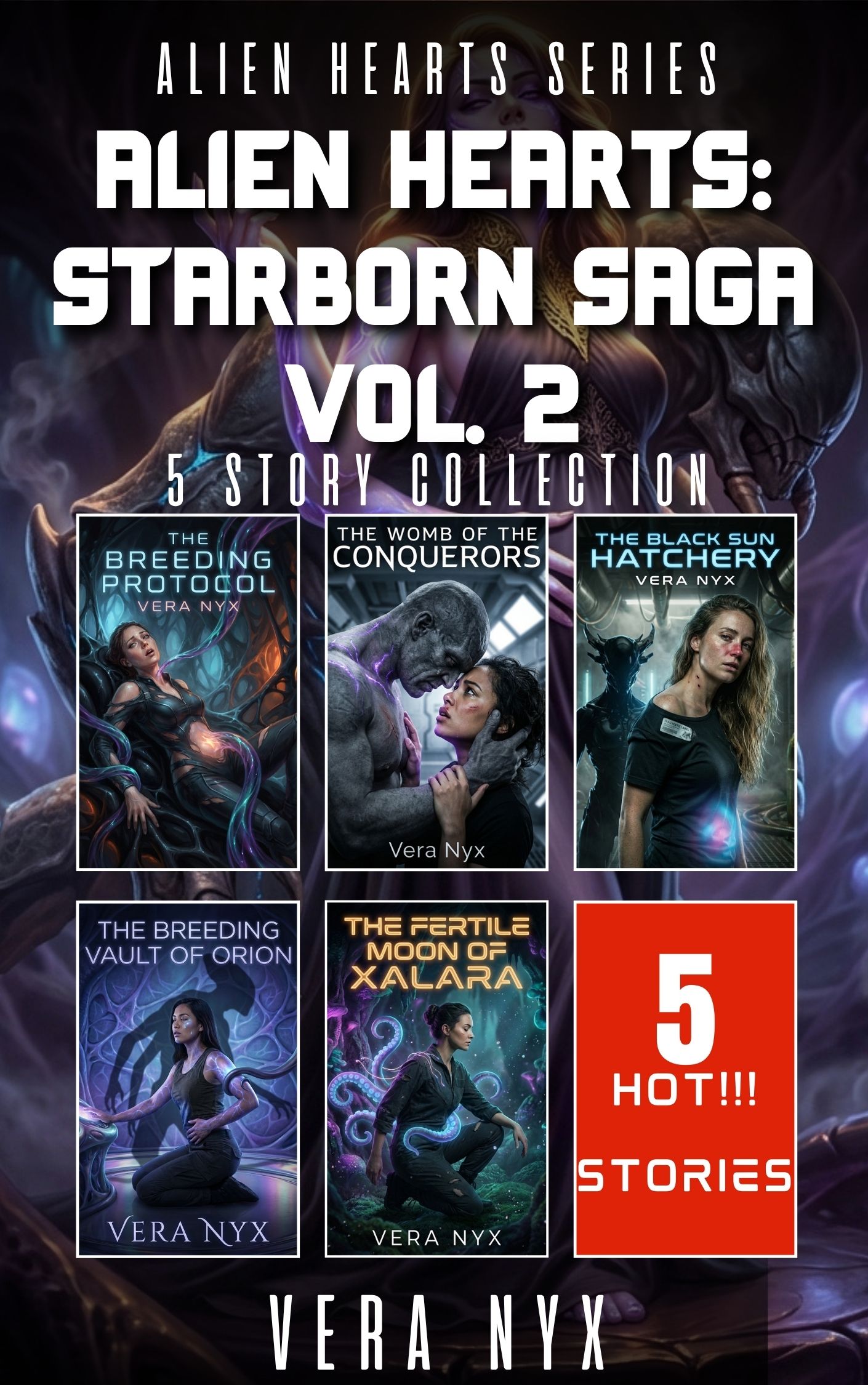 Alien Hearts: Starborn Saga Vol. 2 cover