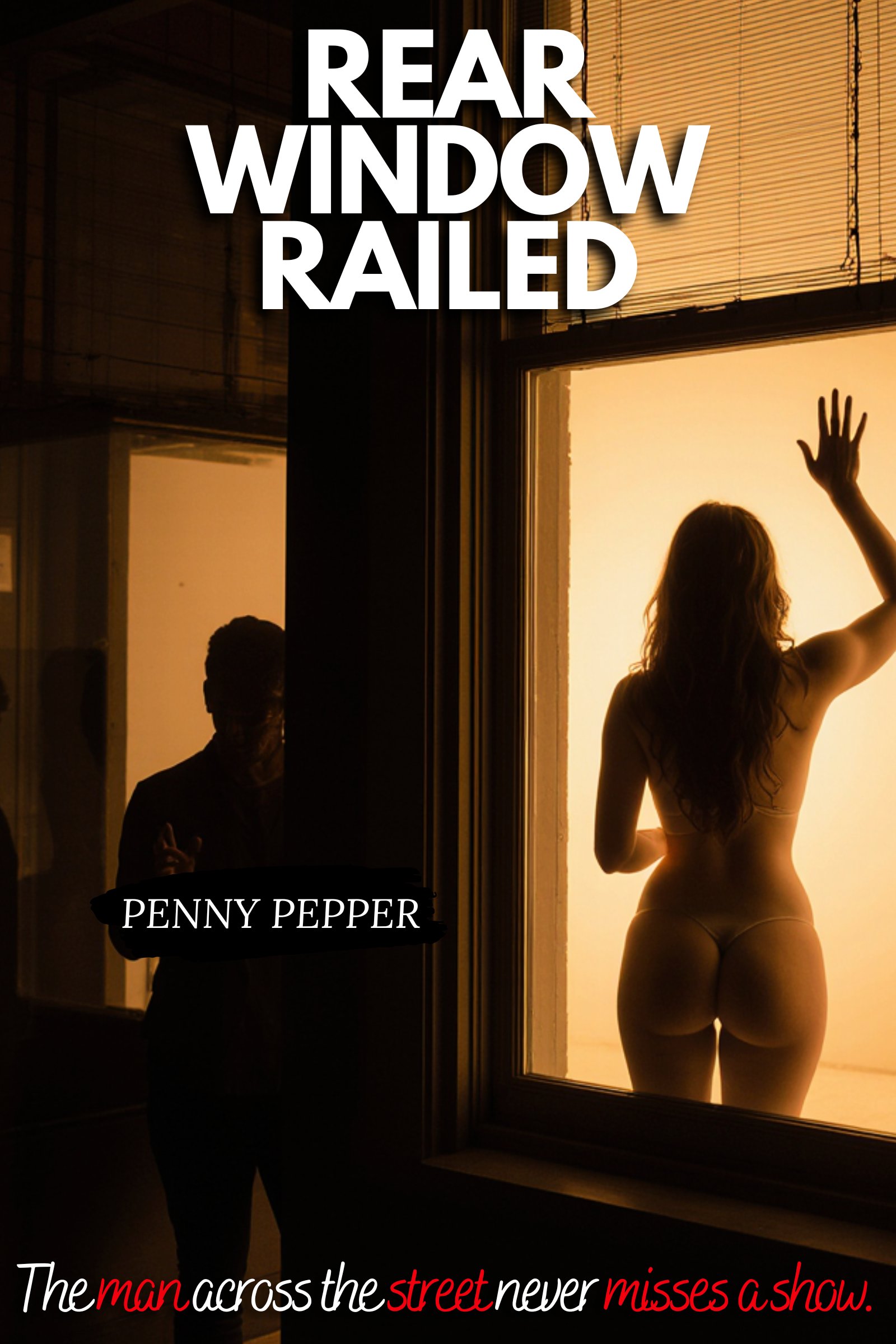 Rear Window Railed: A Cheating Neighbor Contemporary Voyeur Erotica cover