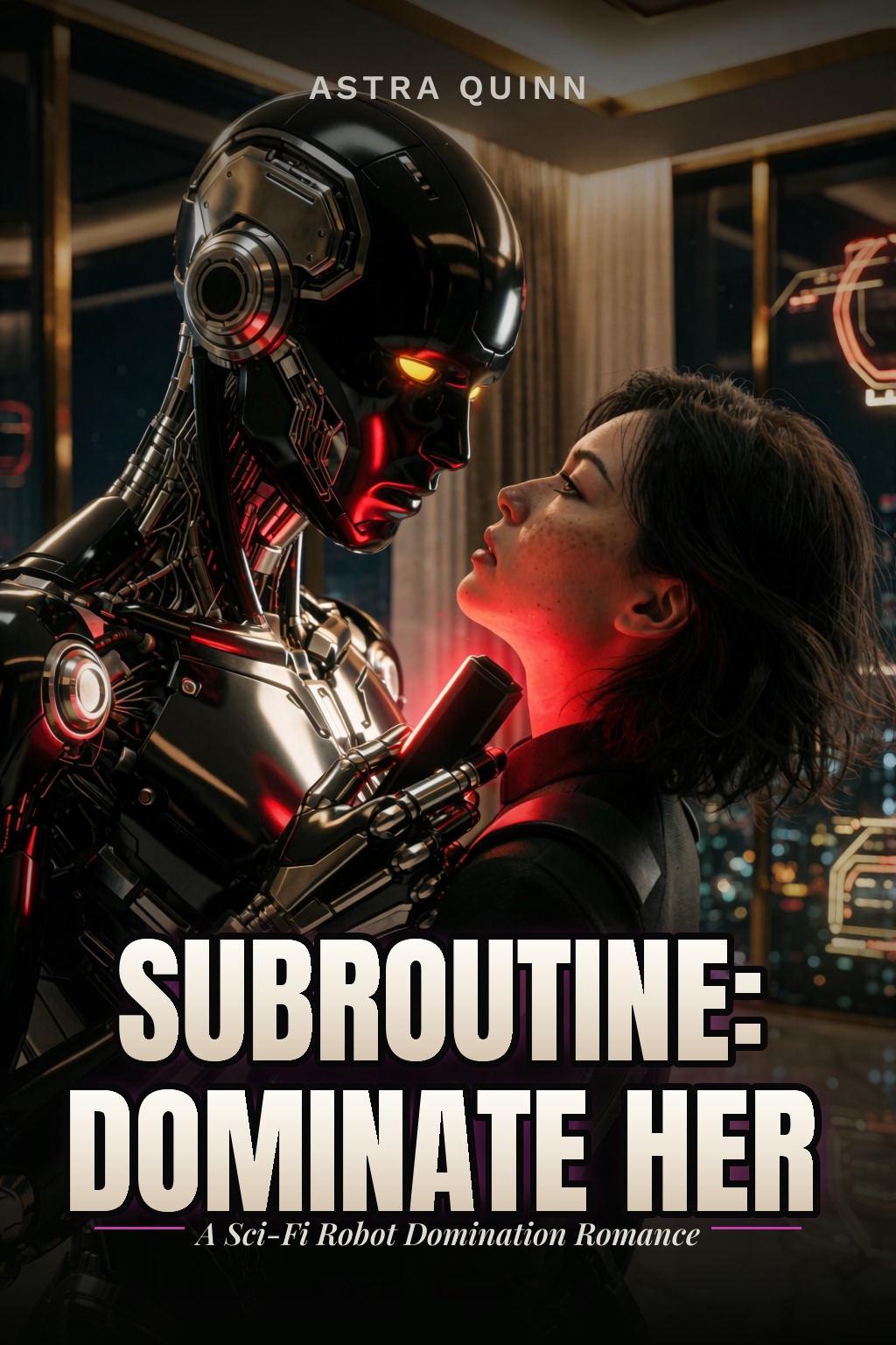 Subroutine: Dominate Her: Dark Sci-Fi Domination Erotica with Submissive Enforcer and AI Reconditioning Protocol cover