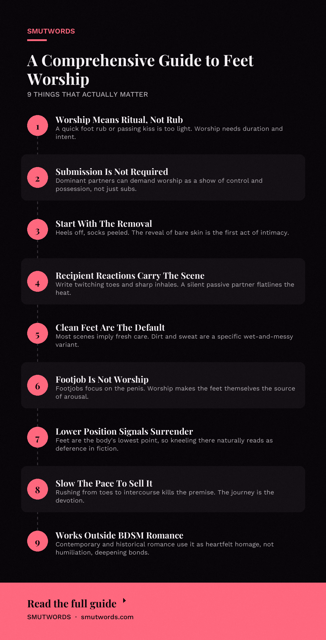 A Comprehensive Guide to Feet Worship: key takeaways