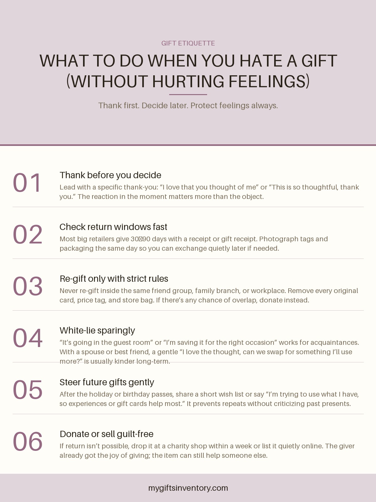 What to Do When You Hate a Gift (Without Hurting Feelings)