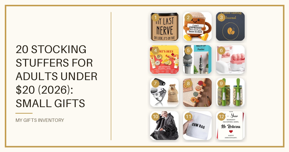 20 Stocking Stuffers for Adults Under $20 (2026): Small Gifts They'll Actually Use