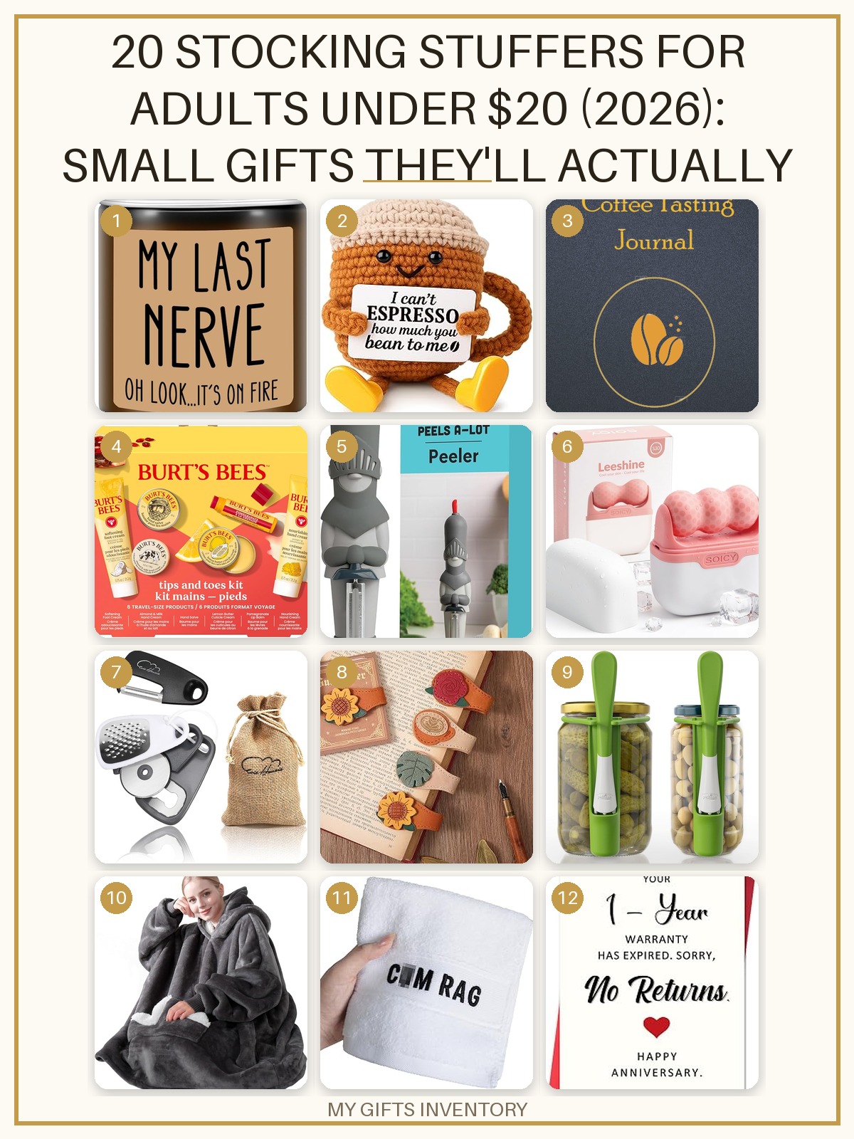 20 Stocking Stuffers for Adults Under $20 (2026): Small Gifts They'll Actually Use