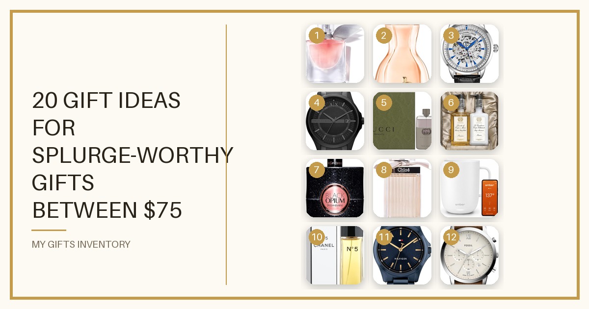 20 Gift Ideas for Splurge-Worthy Gifts Between $75 and $150 (2026): Designer Picks They'll Actually Love