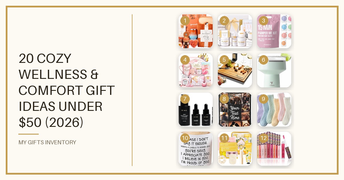 20 Cozy Wellness & Comfort Gift Ideas Under $50 (2026) They'll Actually Use