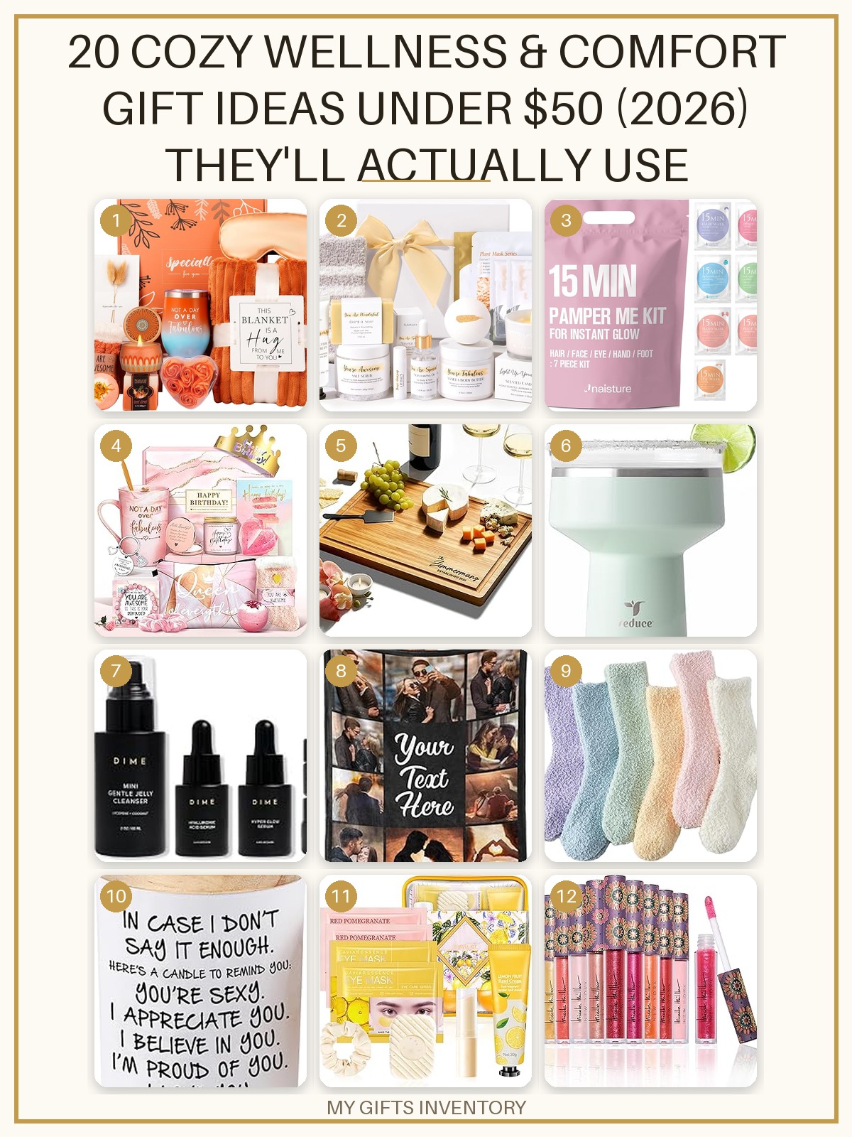 20 Cozy Wellness & Comfort Gift Ideas Under $50 (2026) They'll Actually Use